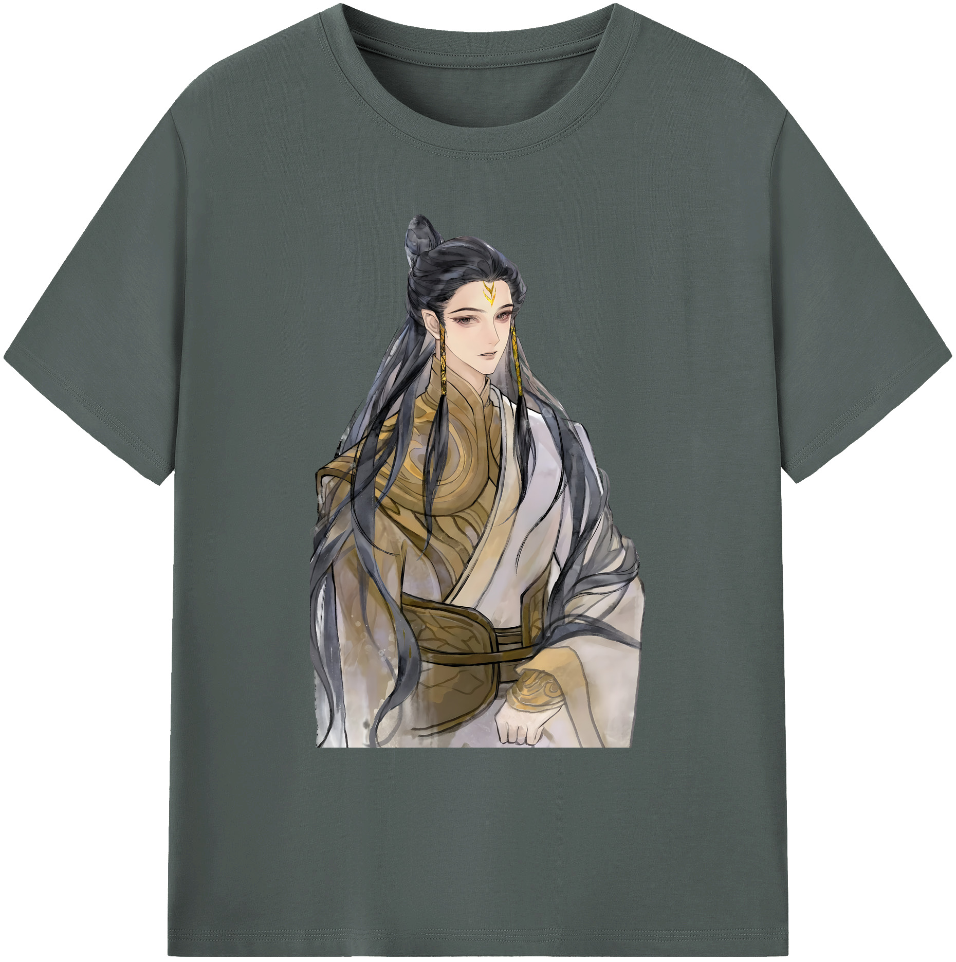 （画像用） Ne Zha 2 ナタ 魔童の大暴れ 綿100％ メンズ半袖Tシャツ｜肌触りやわらか＆通気性
